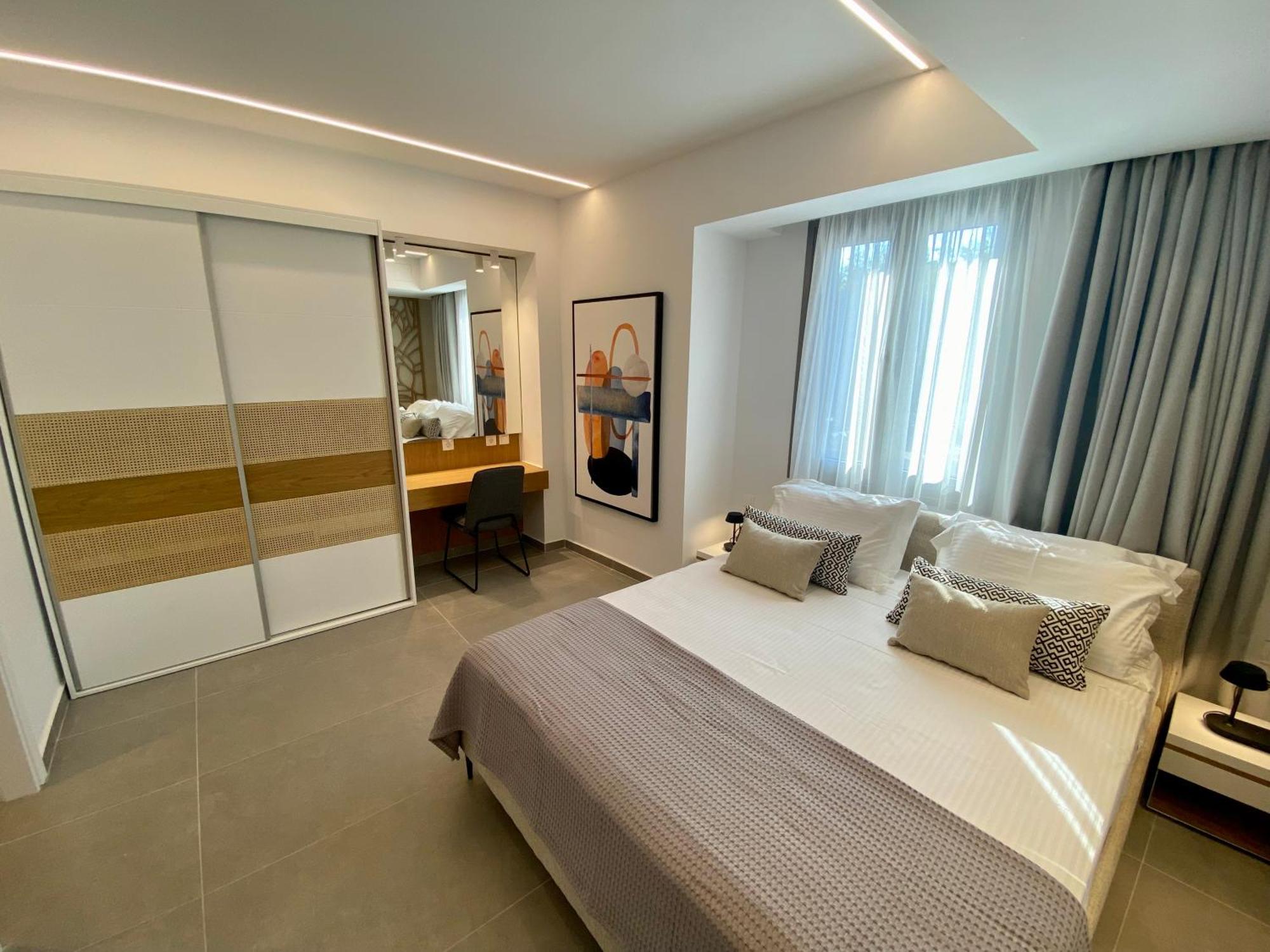Appartement Alexandrina à Mola Kalyva Chambre photo