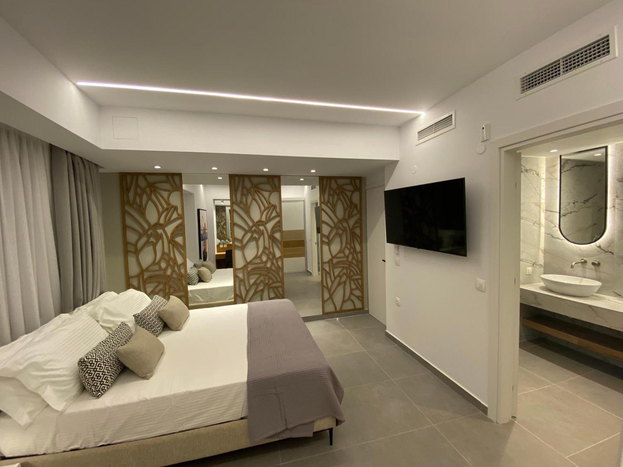 Appartement Alexandrina à Mola Kalyva Chambre photo